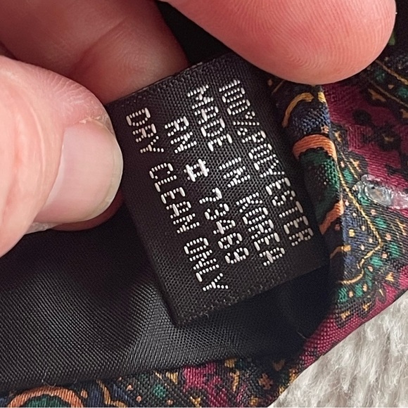 Looney Tunes vintage 90s novelty print Tweety Taz Martian Bugs Daffy neck tie - Picture 3 of 5